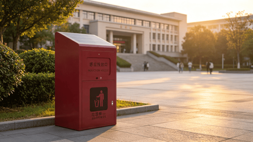 Latest company news about New Single-Bin Smart Trash Bin Launched with Smart Compression, Full-load Alert and Mobile Charging