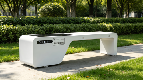 Latest company news about Solar-Powered Smart Bench Launched with Wireless Charging, Bluetooth Speaker and Smart Lighting